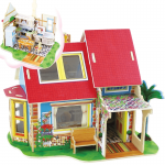 Dream Villa - Casuta din lemn cu mobilier de bucatarie Dream Villa - Casuta din lemn cu mobilier de bucatarie